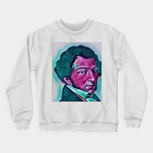 Gioachino Rossini Portrait | Gioachino Rossini Artwork 4 Crewneck Sweatshirt